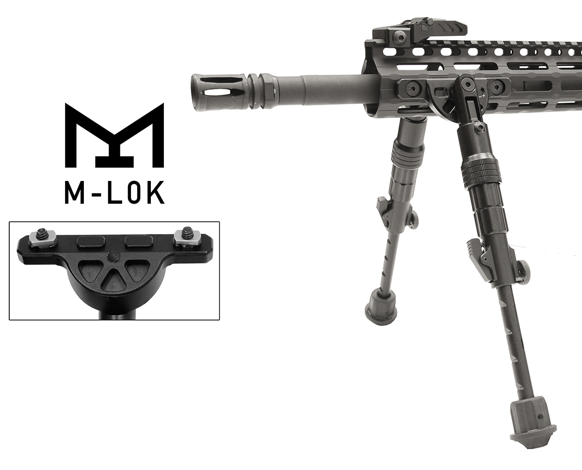 M-LOK Recon Flex Bipod (5.7"-8")