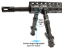 M-LOK Recon Flex Bipod (5.7"-8")