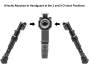 M-LOK Recon Flex Bipod (5.7"-8")