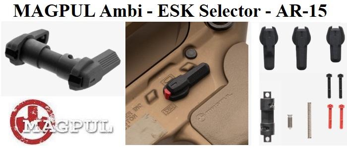 Magpul Ambi ESK Selector for AR-15 - Black