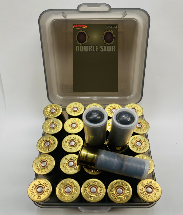 12 Gauge Double Slug - 25 Units Per Package