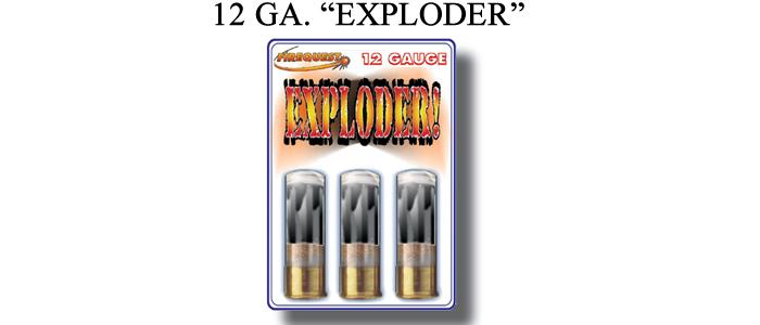 12 Gauge Exploder - 25 Units Per Package