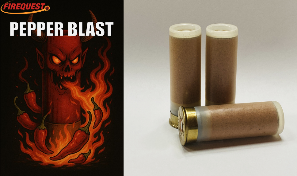 12 Gauge Pepper Blast - 25 Units Per Package