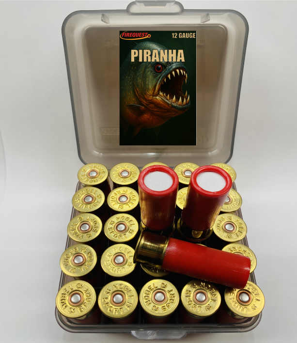12 Gauge Piranha - 25 Round Pack