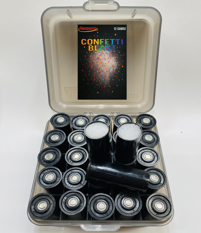 12 Gauge Confetti Ammo - 25 Round Pack