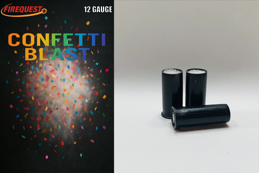 12 Gauge Confetti Ammo - 25 Round Pack