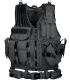 Tactical Vest with Quick Draw Holster, Pouch & Web Belt