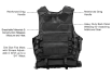 Tactical Vest with Quick Draw Holster, Pouch & Web Belt