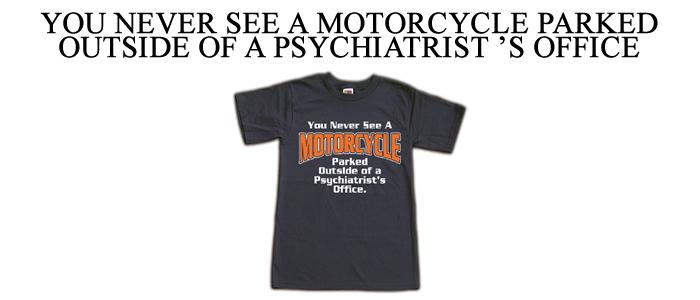 You Never See A Motrocycle Parked...