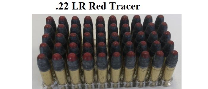 22LR Red Tracer Ammo
