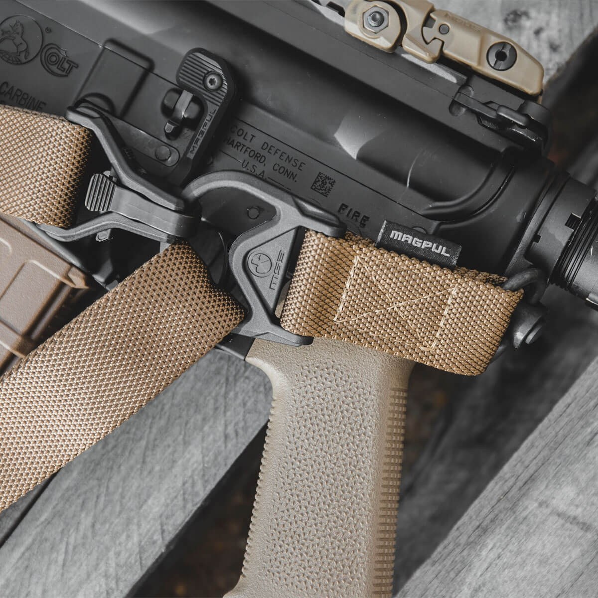 Magpul MS3 QD Multi Mission Sling System - (Tan) Coyote (copy)