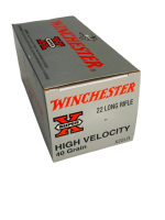 Winchester Super X 22 Long Rifle 40 Grain Copper Plated Round Nose 500rds