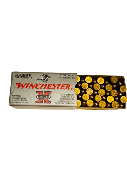 Winchester Super X 22 Long Rifle 40 Grain Copper Plated Round Nose 500rds