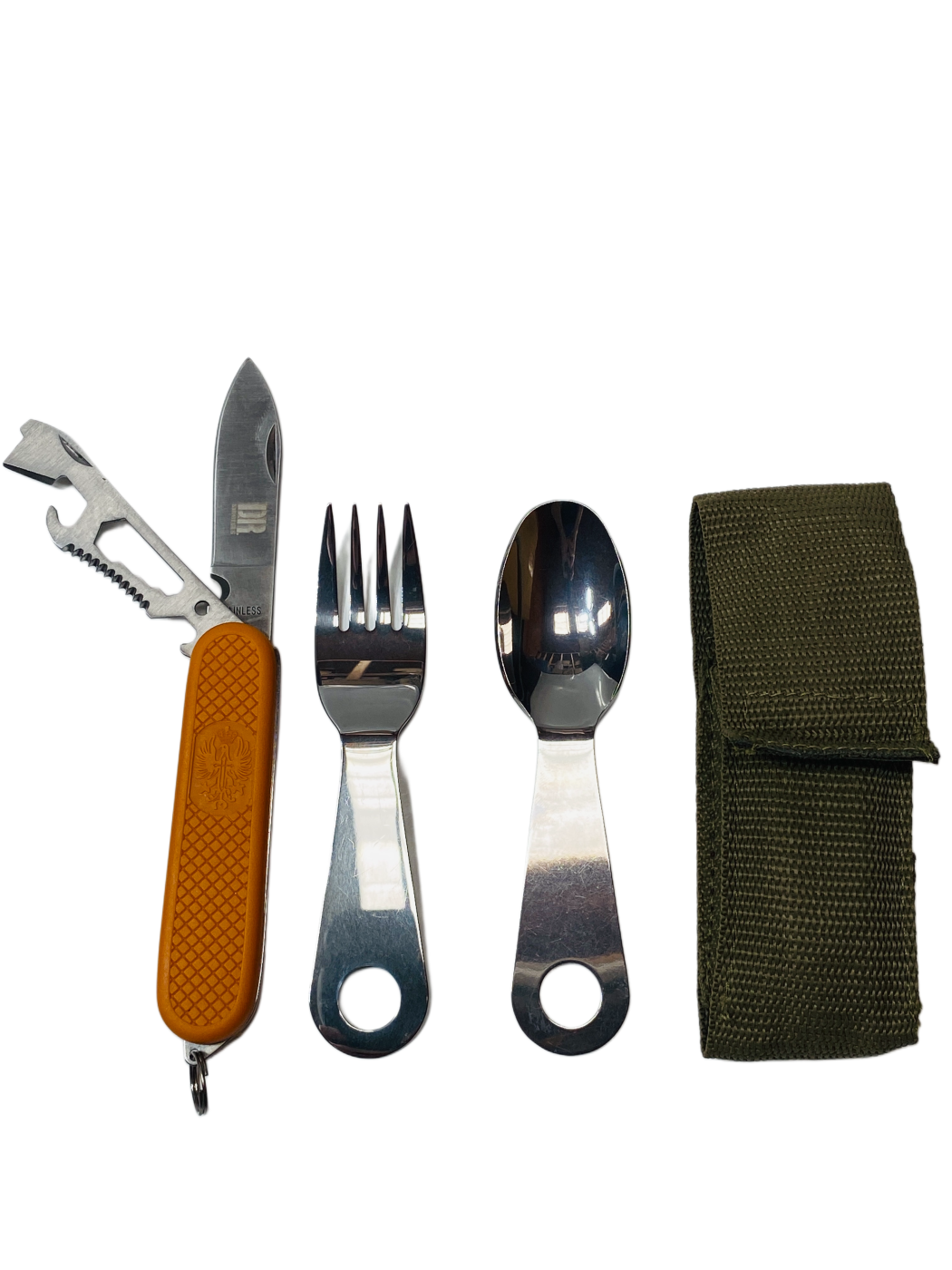 Camping Utensil Kit - Spoon/Fork/Knife Combo
