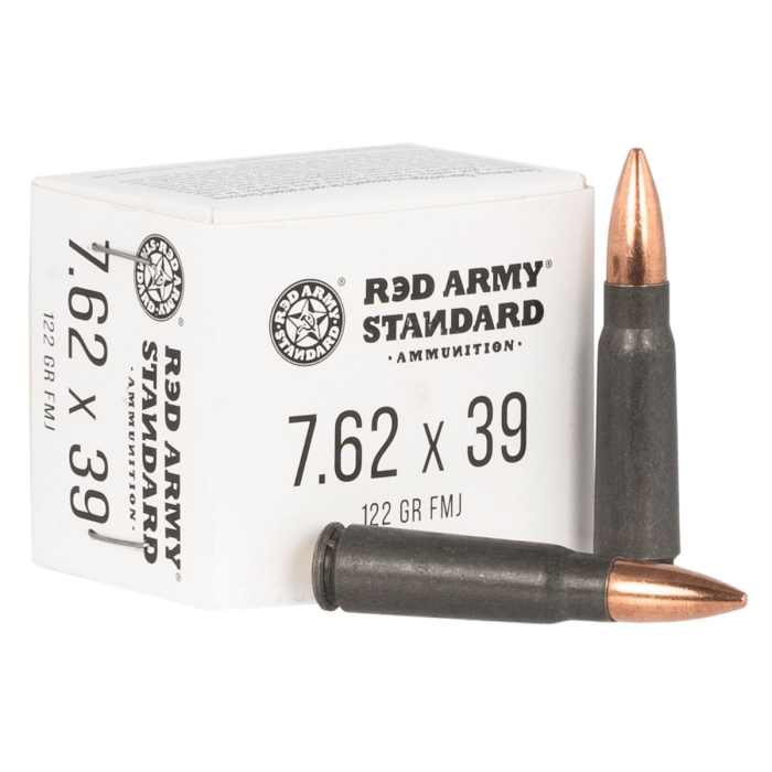 7.62x39 122gr FMJ 20 rounds