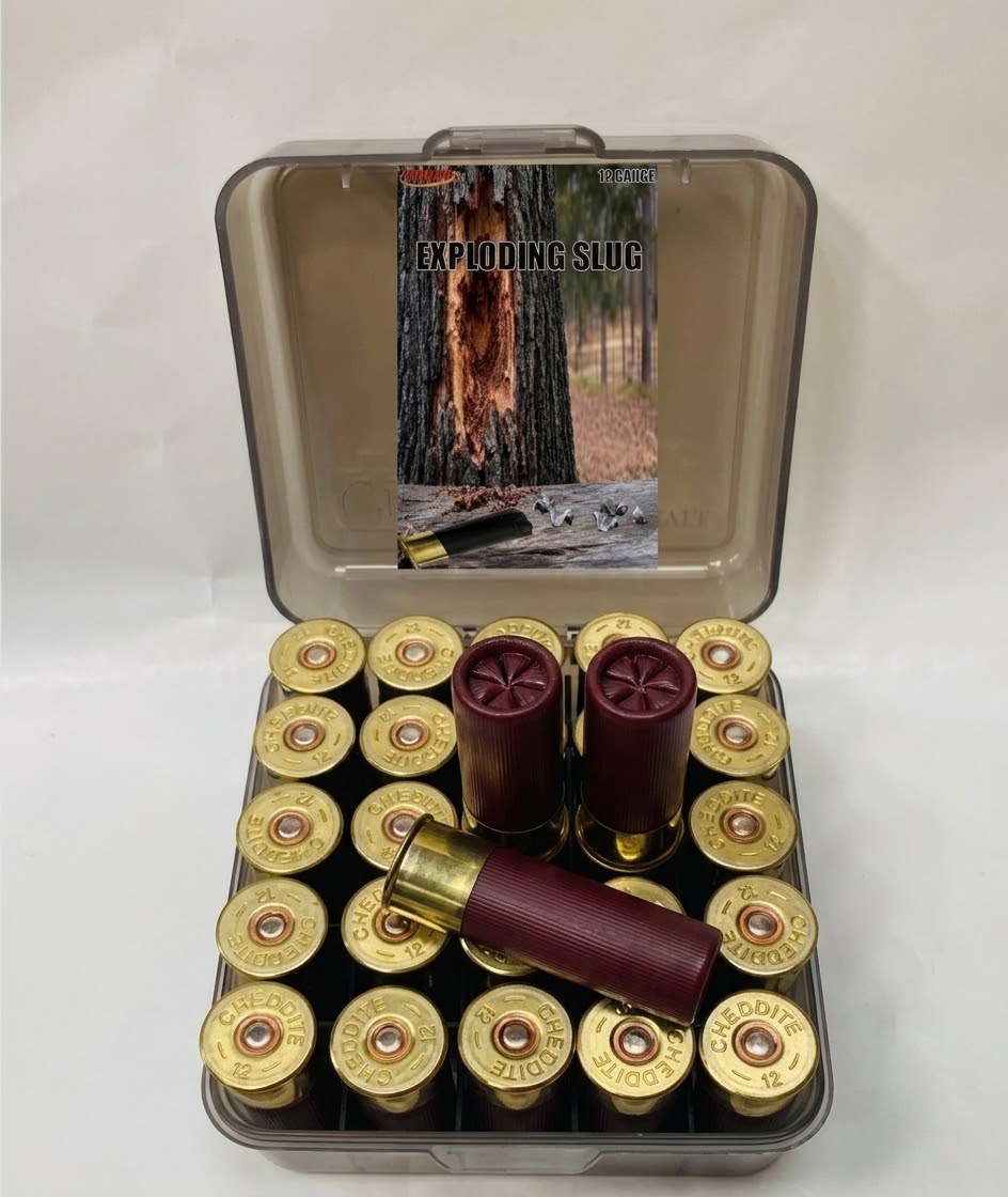 12 Gauge Exploding Slug - 25 Pack