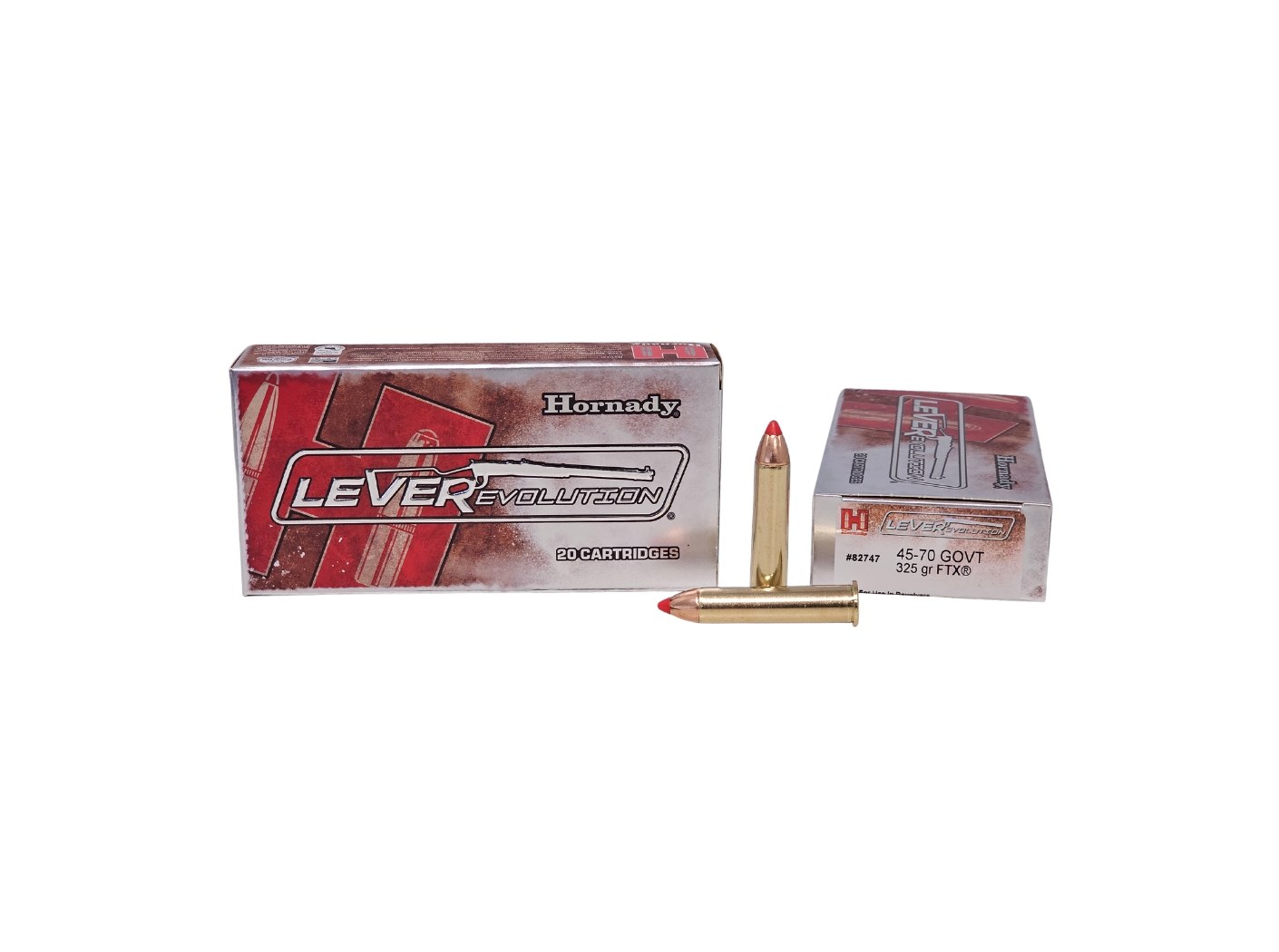 45-70 Hornady LEVERevolution GOVT 325 Grain FTX 20rds