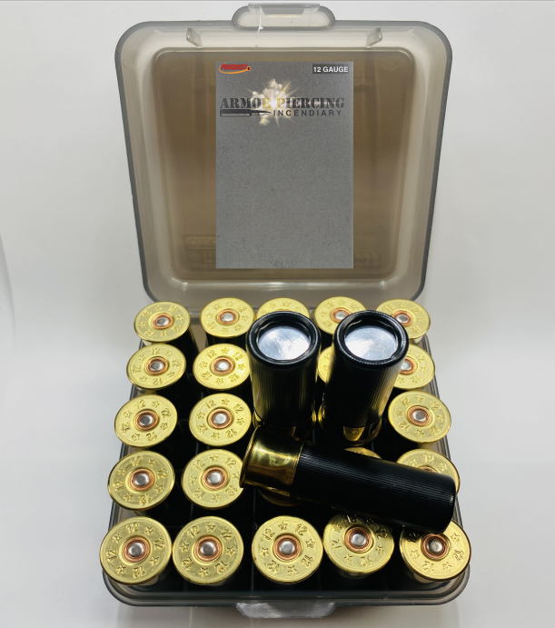 12 Gauge Armor Piercing Incendiary-25 units per package