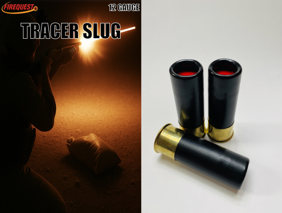 12 Gauge White Tracer Slug 500GR. - 3 Pack